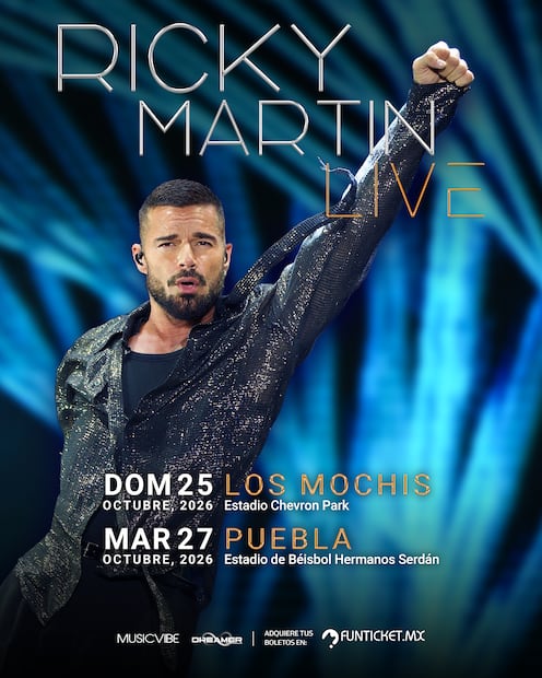 Cartelera Ricky Martin
Foto: Redes Sociales