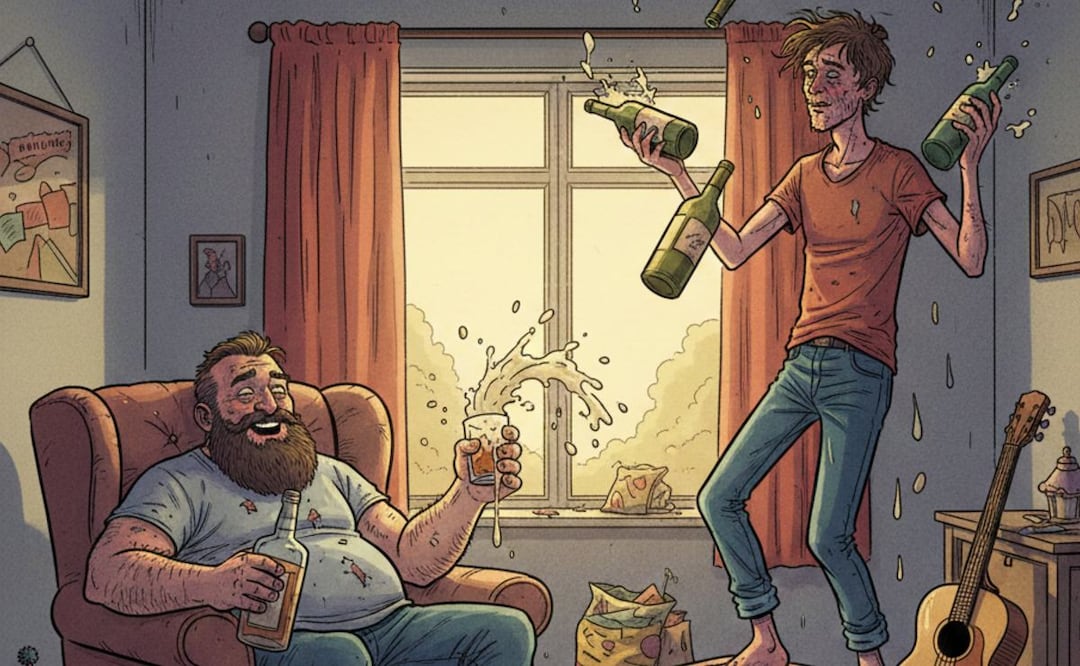 Imagen ilustrativa: IA (Hombre termina borrachera con la cabeza rota y sin vida, en Tláhuac )