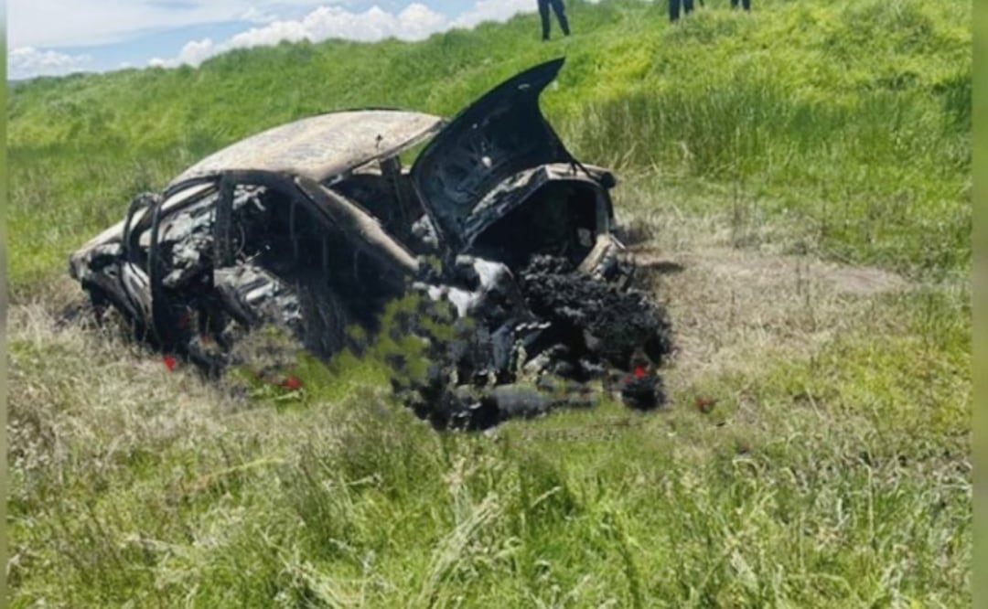 Foto: Especiales (Queman vehículo con un cuerpo en su interior en Ixtlahuaca ¿de quién se trata?)