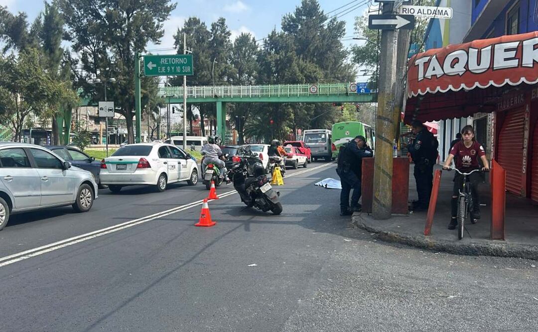 Ciclista muere arrollado por un camión de basura en Iztapalapa 