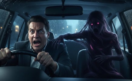 ¡Qué miedo!: Taxista narra la aparición de un fantasma en su unidad