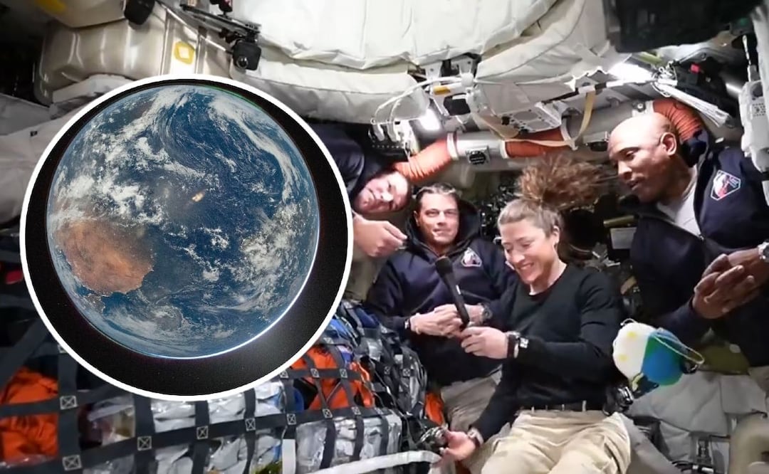 Foto: NASA (Artemis II: Éxito en la maniobra translunar y primeras imágenes de la Tierra)