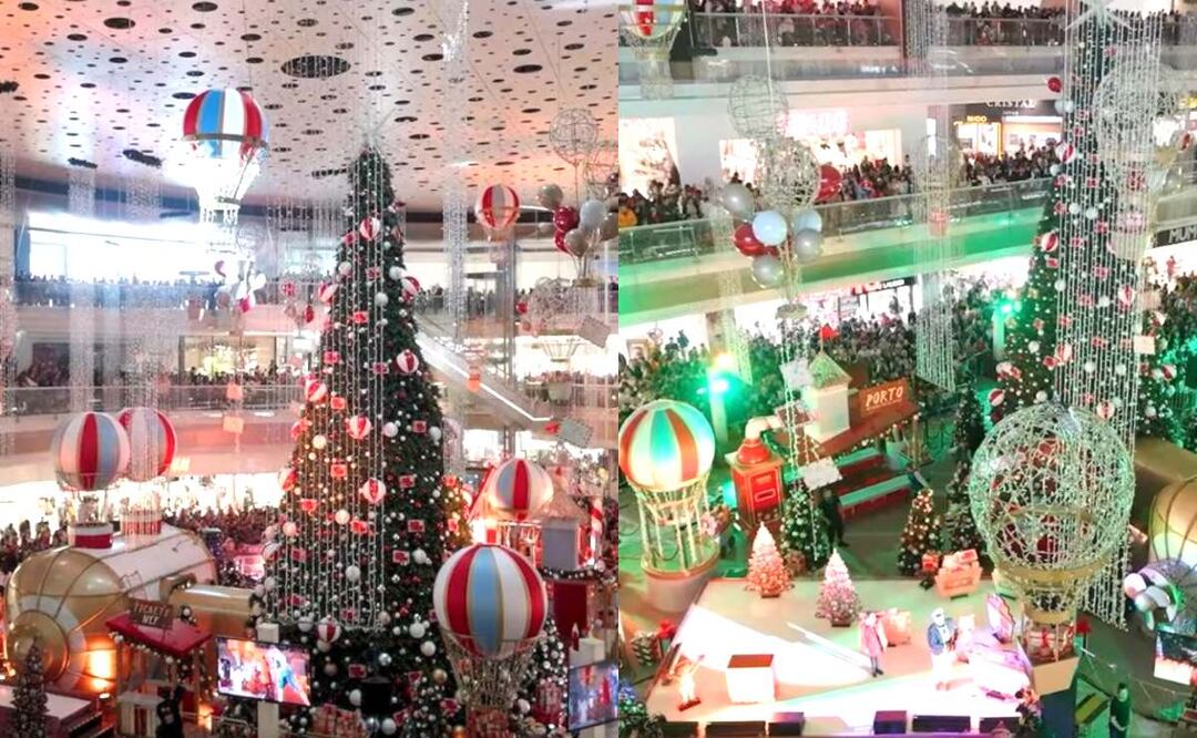 Foto: Redes sociales (¡Ya es Navidad en Perisur! Disfruta de la convivencia con Santa Claus y shows de luces)