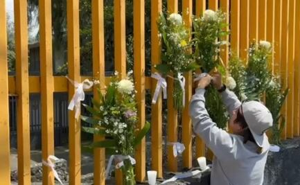 El conmovedor gesto de Antony: Rinde ofrenda a estudiante asesinado en CCH Sur