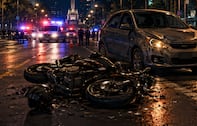 Bikers convierten Insurgentes en pista de carreras y todo termina en tragedia