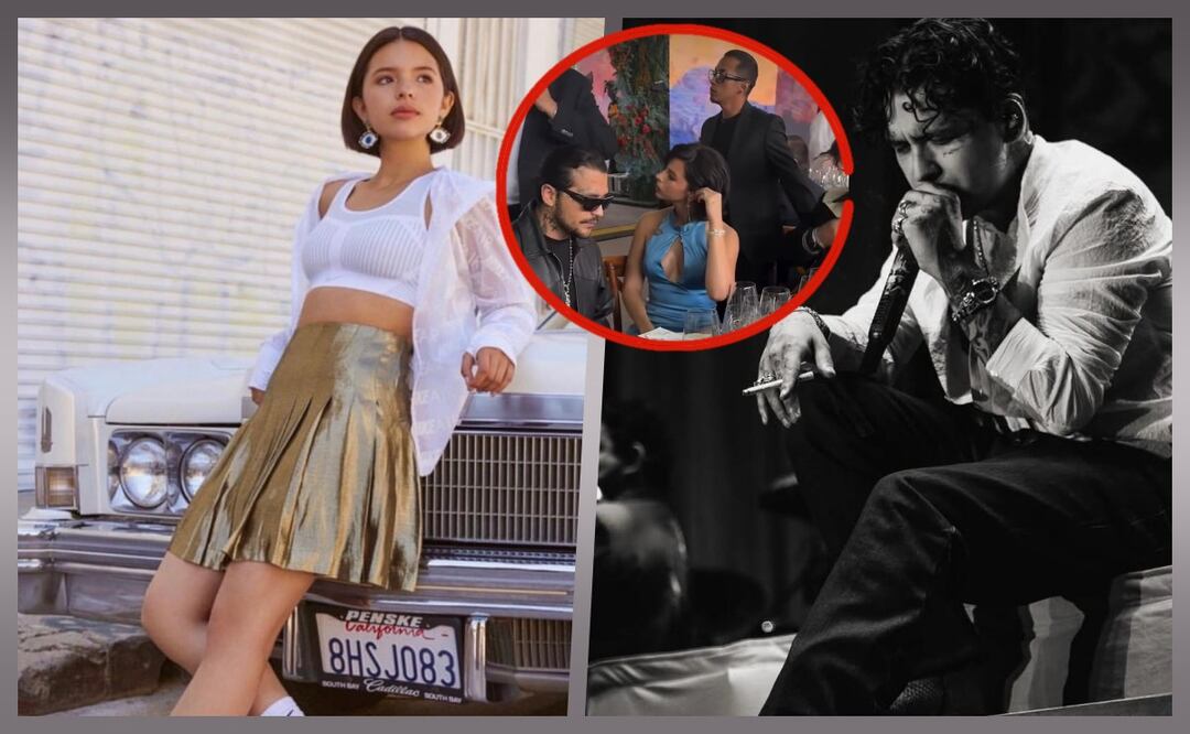 Ángela Aguilar y Christian Nodal en evento de los 300 Líderes. Foto: Instagram