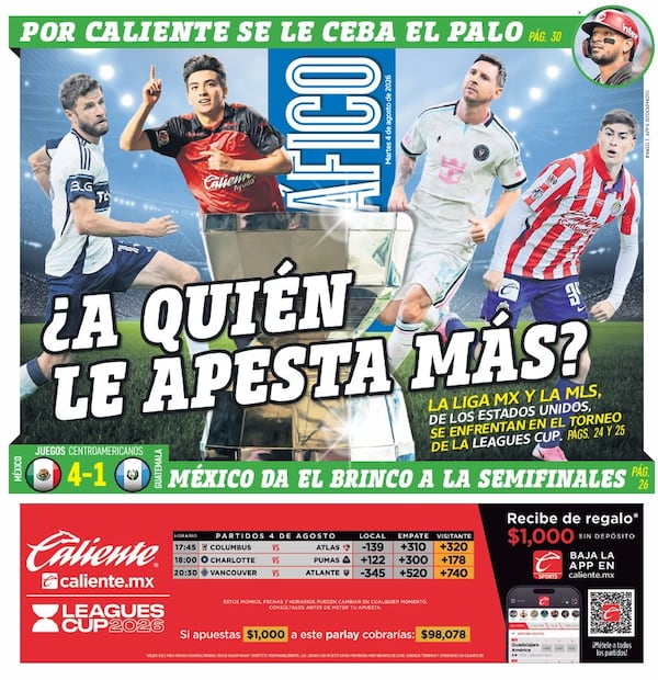 Portada El Gráfico | Martes 4 de agosto de 2026