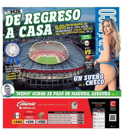 Imagen: Staff El Gráfico (Portada El Gráfico | Sábado 28 de marzo de 2026)