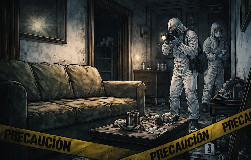 Macabro hallazgo en CDMX: Hombre llevaba semanas muerto en su sillón en pleno Centro (Foto: Creada con IA)