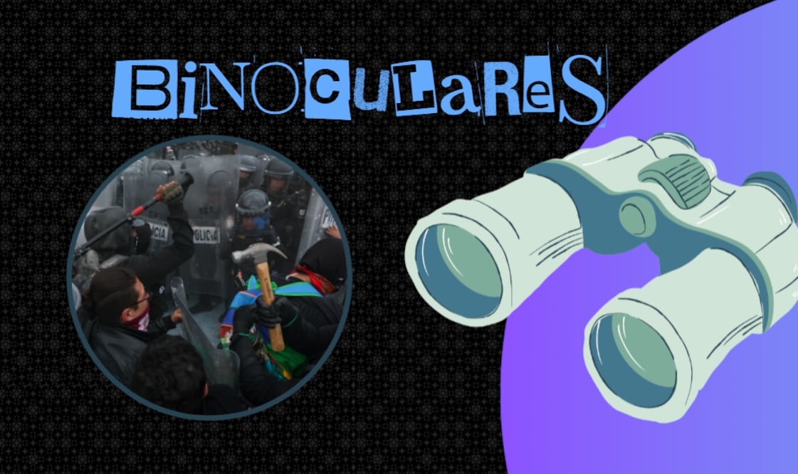 Marchas violentas en la CDMX (Foto: Luis Camacho)