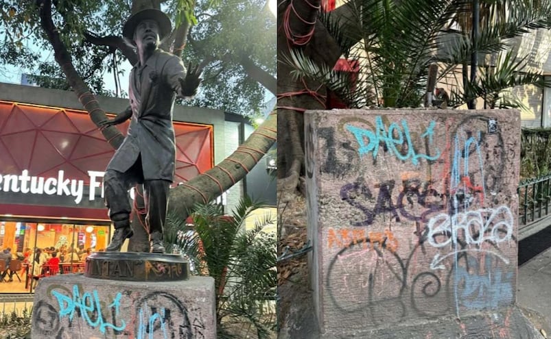 El misterio de Tin Tan en Zona Rosa: ¿por qué desapareció su estatua?