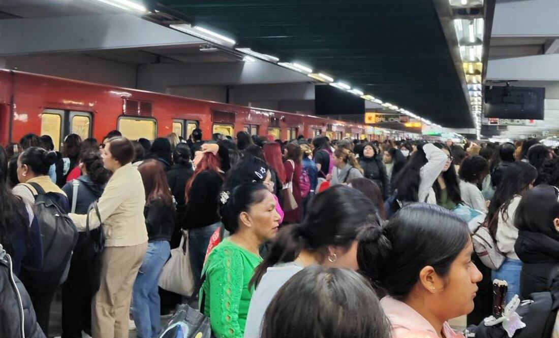 Línea 3 del Metro CDMX. Foto: (Redes Sociales)
