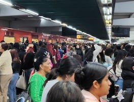 Metro CDMX: Línea 3 colapsada y detenida ¿Qué está pasando?