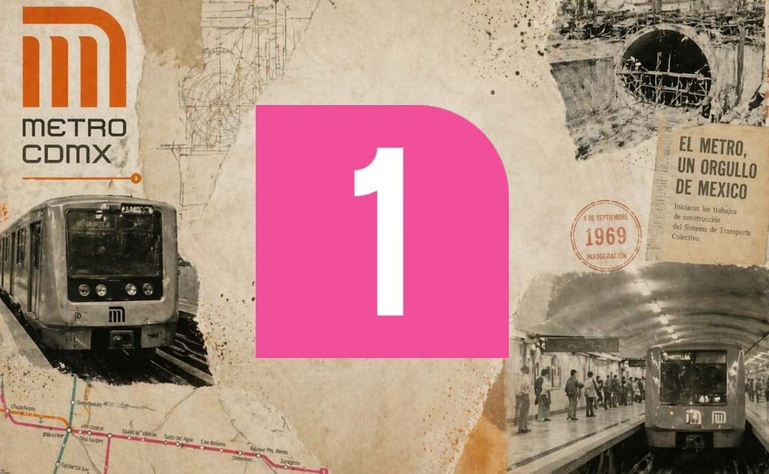 ¿Sabías por qué la Línea 1 fue la primera del Metro CDMX en construirse? La historia que pocos conocen. Foto: (Especial)