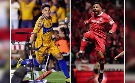 Tigres y Toluca empatan en "El Volcán", en el Partido de Ida de semifinales
