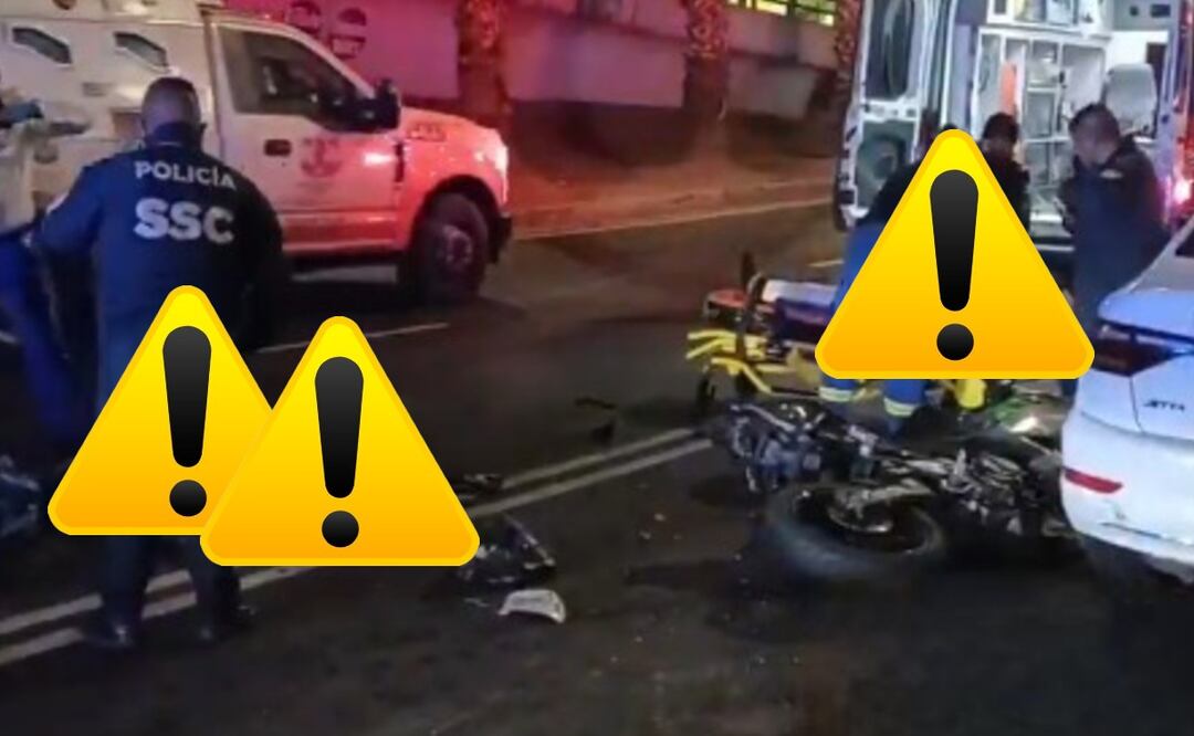 Biker muere en calles de Tlalpan porque se le "atravesó" un carro perfectamente estacionado
Imagen: Especial