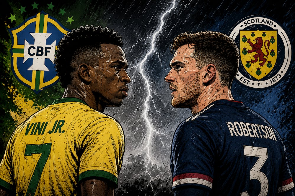 Brasil y Escocia definen el grupo C (Imagen hecha con IA)