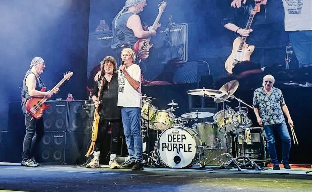 Ritchie Blackmore vuelve a tocar con Deep Purple. Foto: Instagram