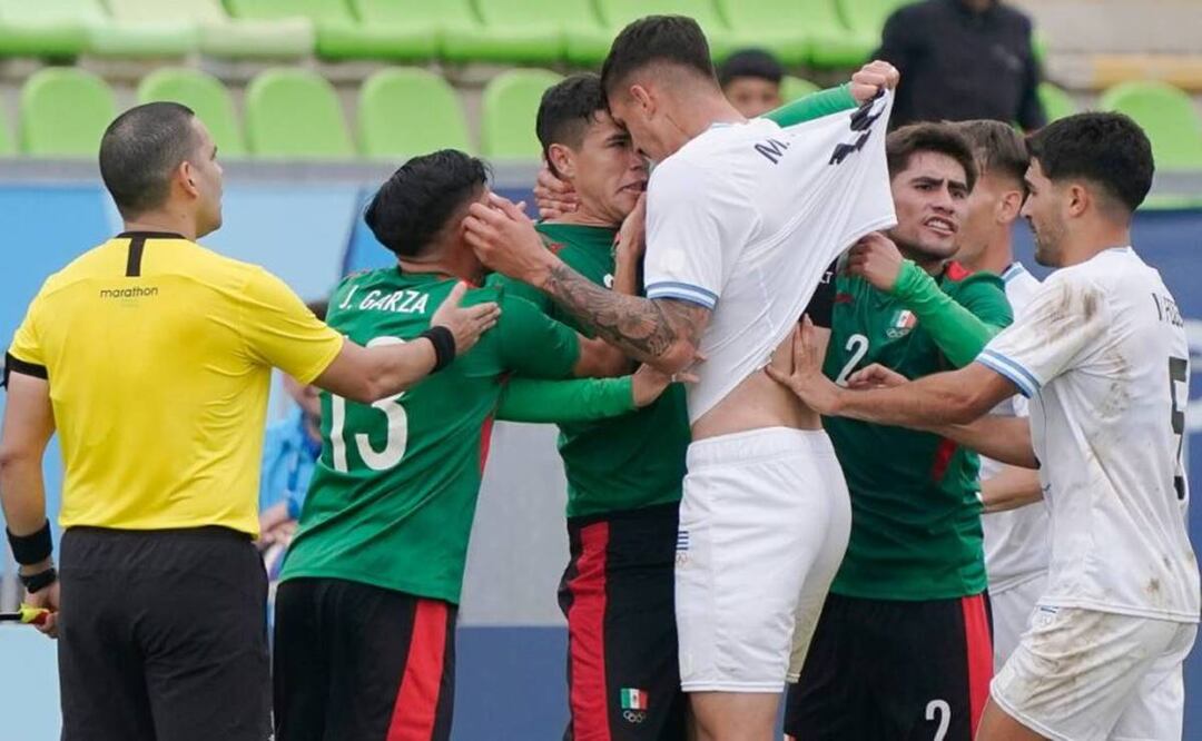 Entre golpes, México Sub 23 se clasificó a la Semifinal en Panamericanos tras vencer a Uruguay