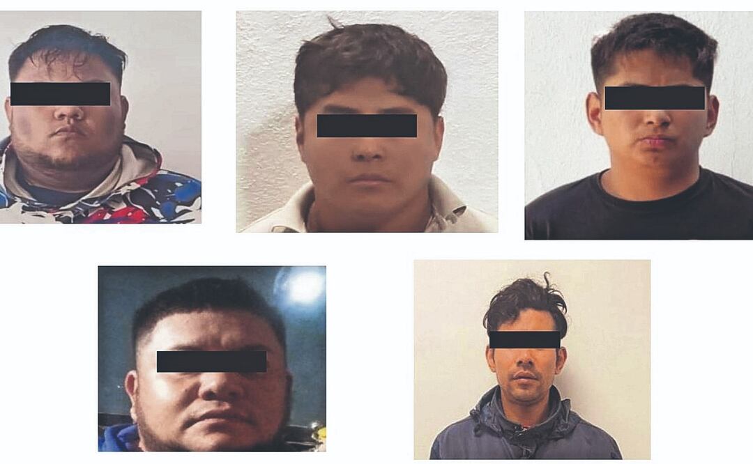 Atoran a cinco del Cártel de Tláhuac por secuestro y otros delitos