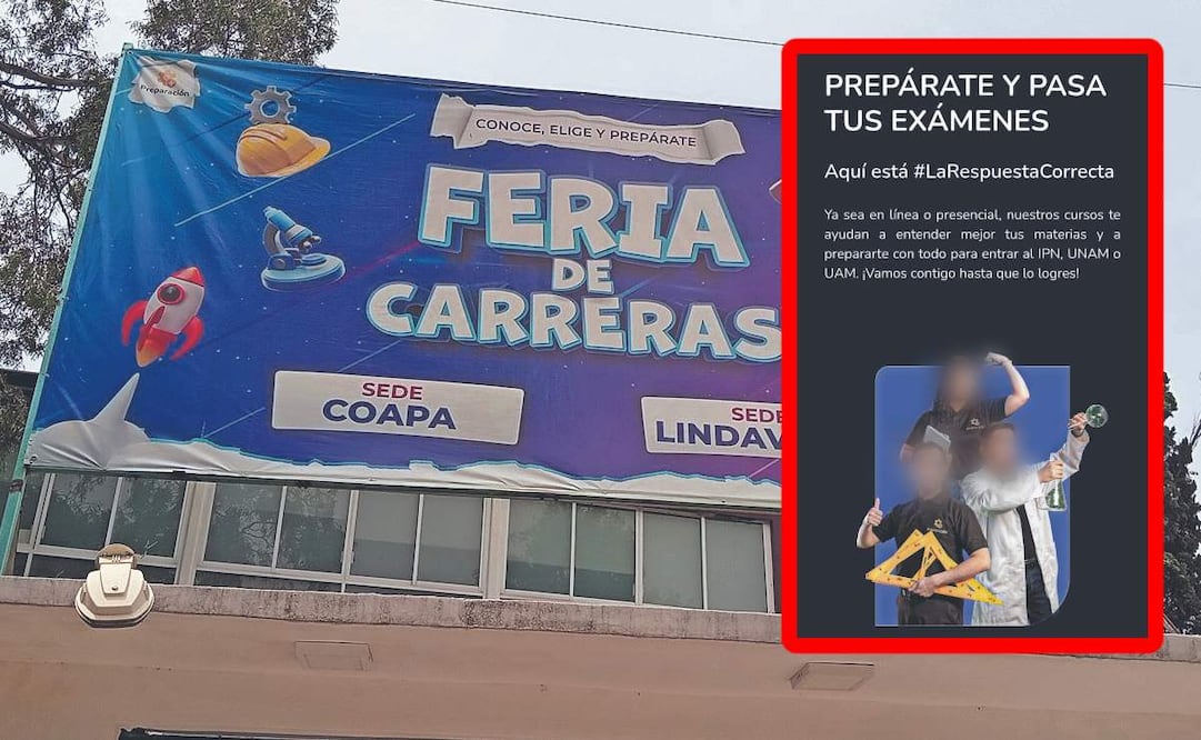 Atoran a dueños de "Más Preparación", ofrecían resolver examen de la UNAM (Foto: Especial)