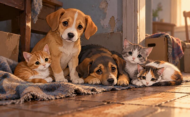 Dejan a su suerte a perros y gatos durante 15 días en Tlalpan