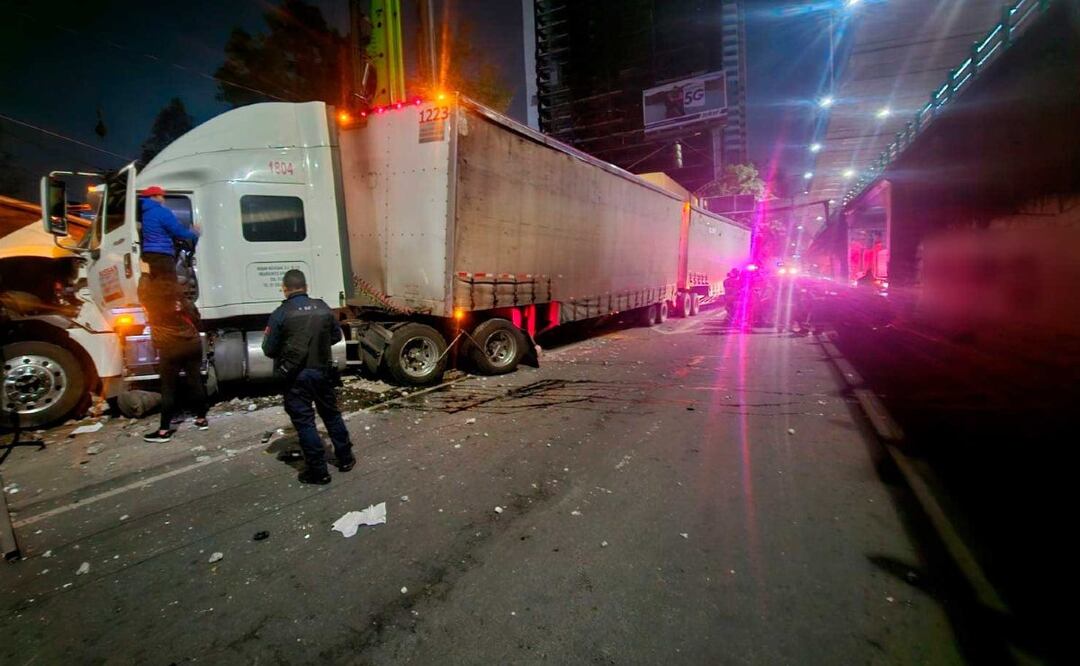 Accidentes automovilísticos en CDMX este viernes ¿qué sucedió?