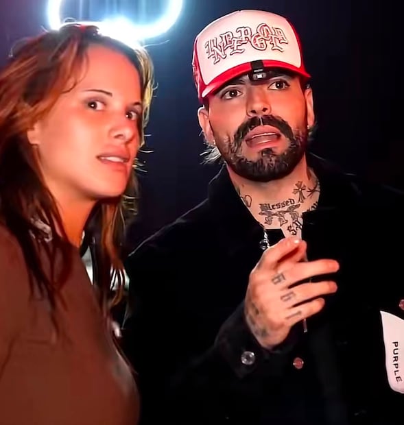 Gala Montes junto a Adriano Zendejas (Vía: Redes)