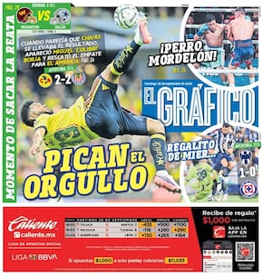 Portada El Gráfico | Domingo 20 de septiembre de 2026