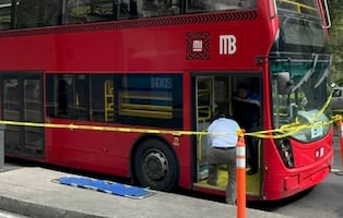 La muerte lo alcanzó antes de bajar, hombre fallece en el Metrobús al llegar a Campo Marte