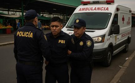 ¿Se lo quería echar? Policía balea en el cuello a su compañero en la Central de Abasto