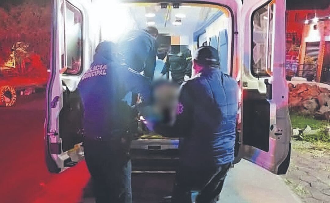 Casco no soporta y bikers terminan descocados en la Nicolás Romero