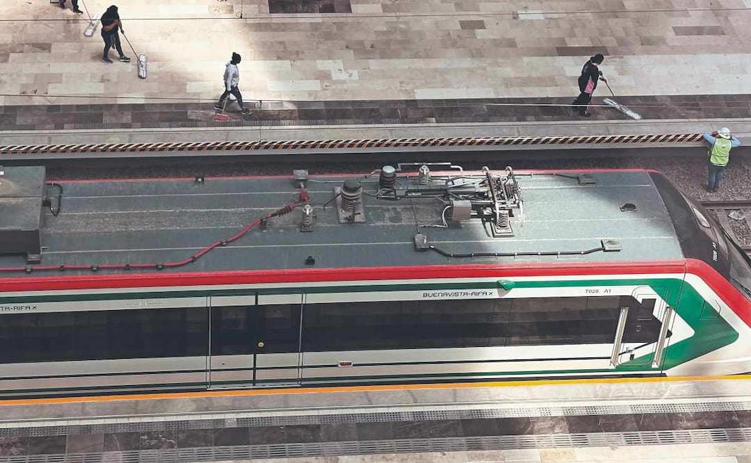 Así avanza la ampliación del Tren Suburbano al AIFA que conectará con la CDMX en solo 40 minutos. Foto: (Arturo Contreras. El Gráfico)