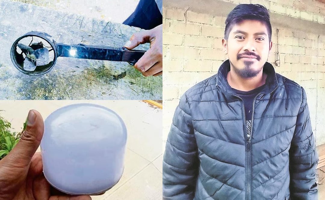 El espantaperros y otros ingeniosos inventos que Roque crea, con materiales reciclados