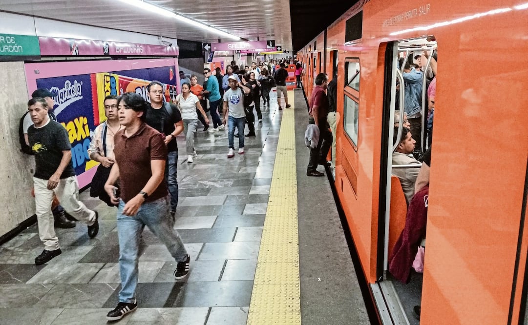 Recorrido por la Línea 1 del Metro FOTOS Gabriel Pano / EL GRÁFICO