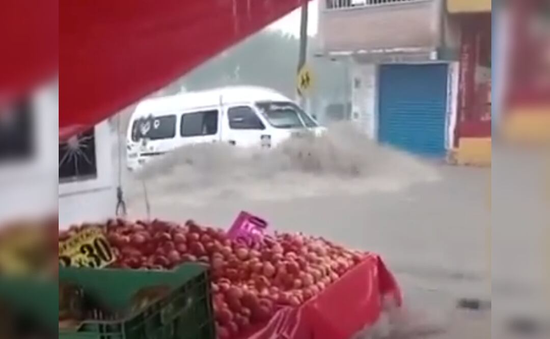 La México-Pachuca sin paso por inundación, Mexibús suspende servicio, rutas alternas