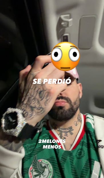 Apuesta perdida (Vía: Instagram)