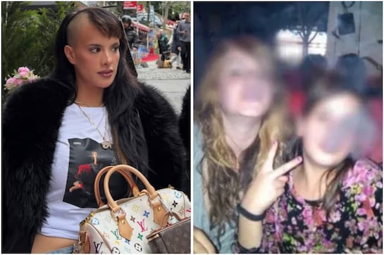 Gala Montes exhibe FOTOS fumando de niña y le responde a su mamá: “A las pruebas me remito”