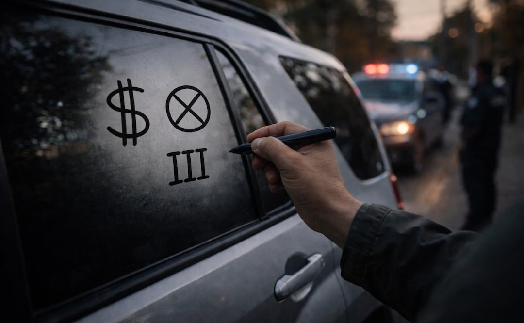 ¿Ves estas marcas en tu coche? Podrían estar vigilando tus rutinas
Imagen: ia