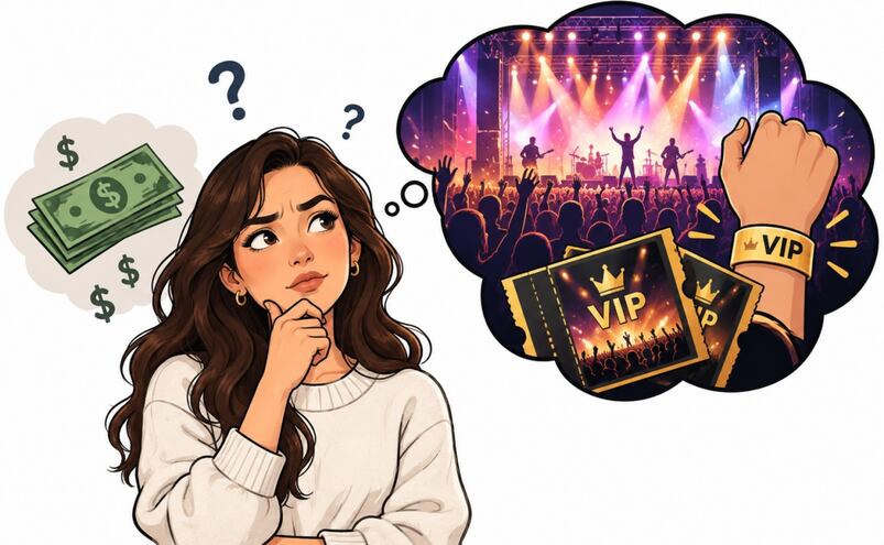 Tu artista o grupo favorito anuncia un concierto ¿Vale la pena obtener un boleto VIP? 
