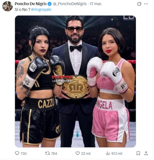 Cazzu vs Ángela Aguilar (Foto: X)