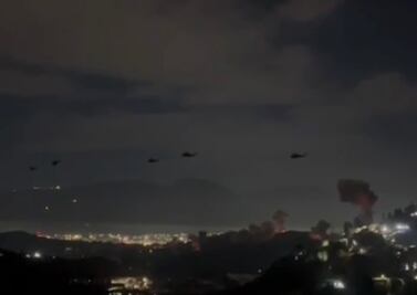 ¡Terror en Venezuela! Reportan ataques aéreos y explosiones en Caracas