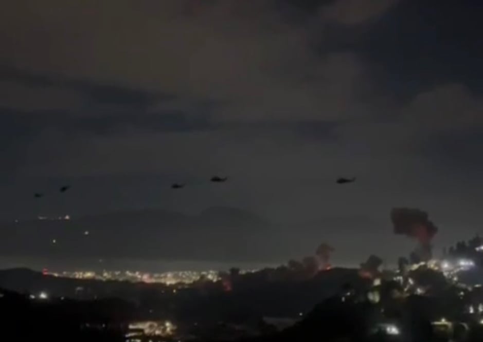 Explosiones en Venezuela (Foto: X)