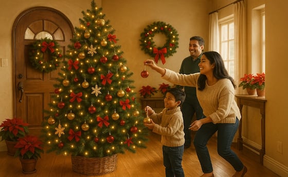 ¿Cuándo es la fecha exacta para comenzar a adornar esta Navidad?