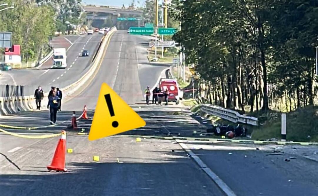 Motociclista termina desmembrado en Atizapán, así sucedió el macabro hecho 