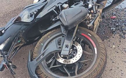 En Valle de Chalco dan de baja a policía en su motocicleta