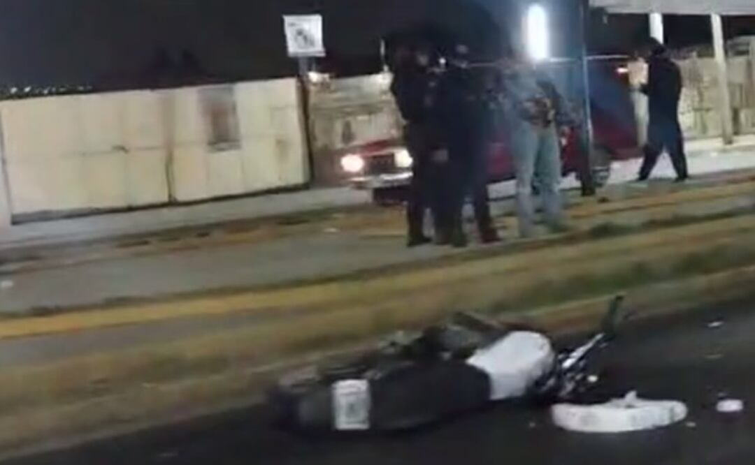 ¡Terrible tragedia! Biker atropella y mata a niño de 4 años, sobre la México - Texcoco