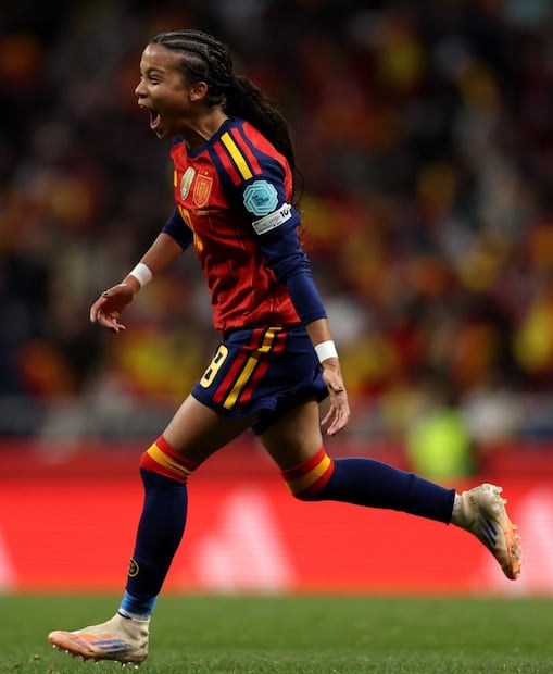Claudia Pina y Vicky López lideraron el bicampeonato de España en la Women´s Nations League. Foto: (UEFA)