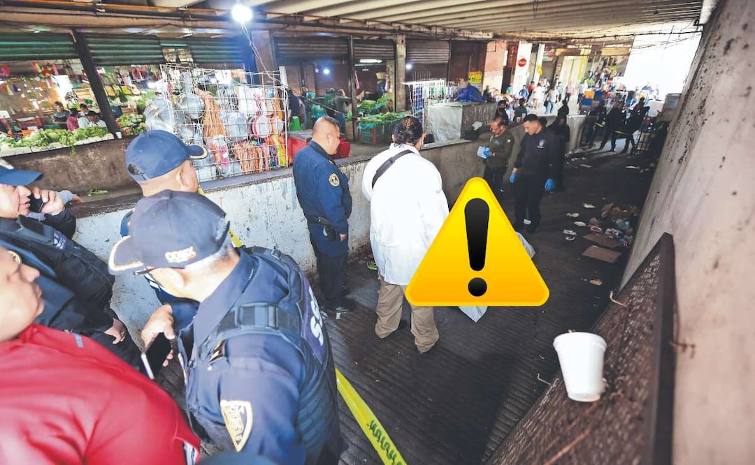 Foto: Axel Sánchez (Pican a indigente en la Central de Abasto de Iztapalapa)
