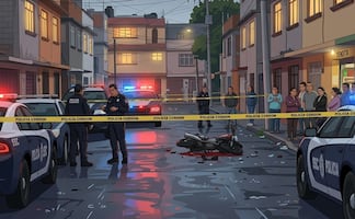 Balean a motociclista de 20 años en la Desarrollo Urbano Quetzalcóatl, Iztapalapa